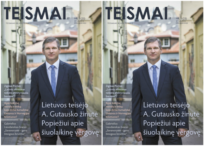 Jūsų dėmesiui – žurnalo TEISMAI.LT rudens numeris!