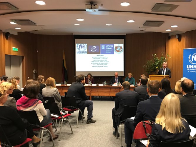 Tarptautinio seminaro dėmesio centre – kova su prekyba žmonėmis