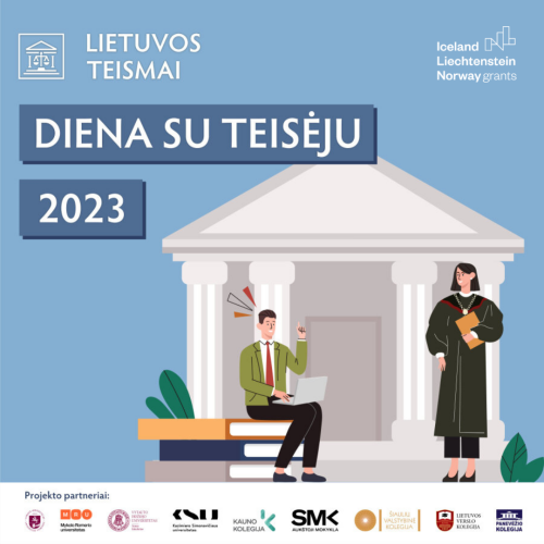 Studentai kviečiami dalyvauti projekte „Diena su teisėju“