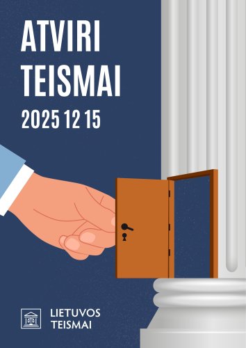 Teismai atveria duris visuomenei: kviečiame kartu paminėti Teismų dieną